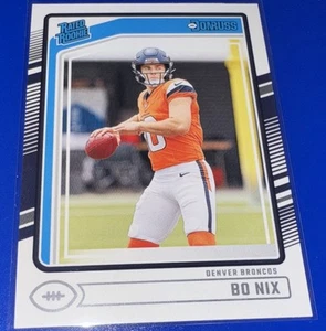 2024 Panini Donruss - Rated Rookie #369 Bo Nix (RC) - Denver Broncos - Bild 1 von 2