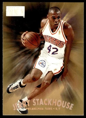 1997-98 SkyBox Premium Jerry Stackhouse Philadelphia 76ers #101 - Image 1 of 2