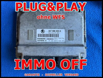 Skoda Fabia 6Y 1.4 MPI IMMO OFF/ PLUG&PLAY 047906033K/ita-2 giorni - Immagine 1 di 4