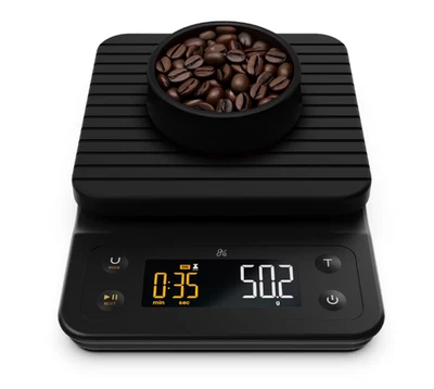 Café - Báscula digital de cocina con temporizador pequeño, báscula de café espresso Apexstone Foto 1 de 4