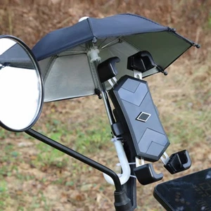 Sunshade Motorcycle Umbrella Umbrella Motorcycle Phone Holder High Quality - Bild 1 von 12