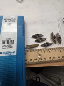INGERSOLL  VBMT 160404 MT TT8125B  VBMT 331 MT TT8125B  .015" R, 6 PCS - Picture 1 of 7