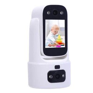 Hot Video Calling Kamera mit 2,8 Zoll HD Bildschirm 1080P Innen Home Dual Objektiv Se - Bild 1 von 24