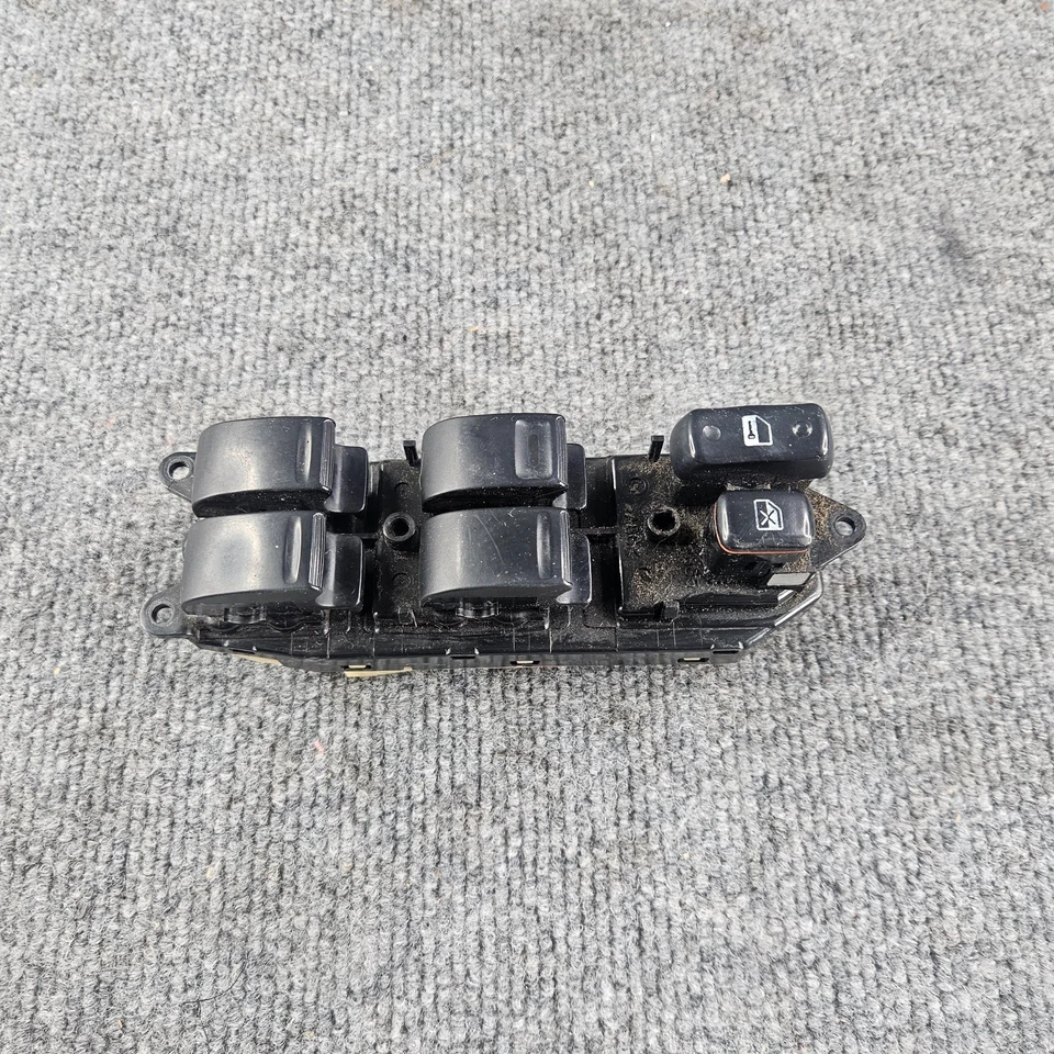 Interruptor de ventana eléctrica maestro del lado del conductor Lexus RX300 1999-2003 PROBADO POR FABRICANTE DE EQUIPOS ORIGINALES Foto 1 de 4