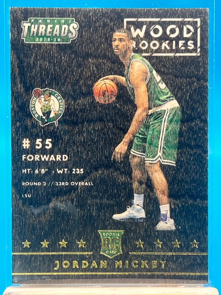 2015-16 Panini Threads - Wood Rookies Jordan Mickey #279 (RC) - Image 1 of 2