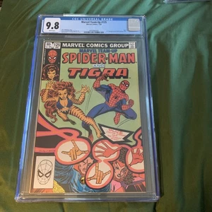CGC 9.8 Marvel Team Up Spider-Man Tigra #125 1983 Tolles Comicbuch!!! - Bild 1 von 12