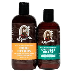 Natural Hair Bundle for Men - Healthy, Full Looking Hair - Cypress Coast Shampoo - Picture 1 of 12