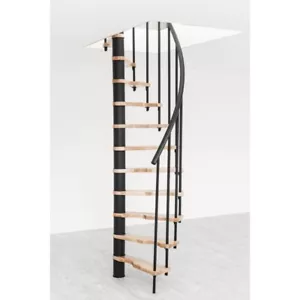 Loft interno SUONO scala a spirale intelligente 120 cm x 65 cm faggio - Foto 1 di 12
