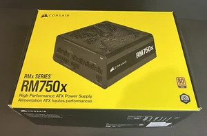 Corsair RMx Series RM750x, 750w Alimentation ATX entièrement modulaire - Photo 1/8