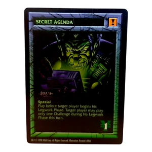 Secret Agenda - Shadowrun - Underworld - 1998 FASA - Picture 1 of 1