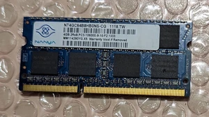 Nanya 4GB SO-DIMM 1333 MHz PC3-10600 DDR3 Laptop RAM Memory (NT4GC64B8HG0NS-CG) - Picture 1 of 1