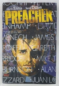 PREACHER Book Five 5 Vertigo DC GN TPB Garth Ennis Steve Dillon Erstdruck - Bild 1 von 5