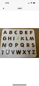 JAMIE OLIVER METAL LETTERS NUMBERS COOKIE CUTTER SET IN TIN BOX A-Z 4+ YRS  - Picture 1 of 8