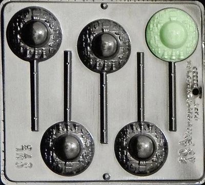 Molde de caramelo de chocolate UFO Lollipop 273 NUEVO Foto 1 de 2