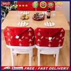 Christmas Chair Cover Non-Woven Fabric Chair Seat Cover For Home Hotel Supplies