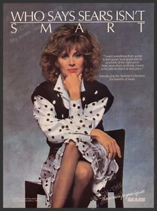 Sears 1980s Magazine Print Advertisement 1985 Legs Stefanie Powers Collection - Bild 1 von 1
