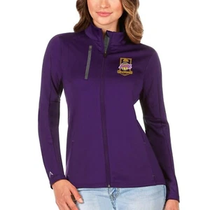 NWT Los Angeles Lakers Women's Full-Zip 2020 Champions Antigua Jacket Purple M - Picture 1 of 13