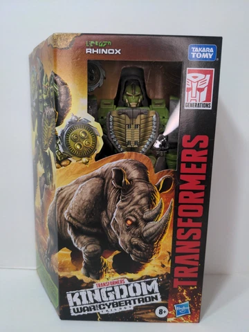 Transformers Generations War for Cybertron Kingdom Voyager Rhinox Cover