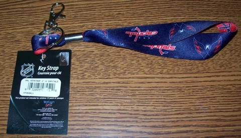 WASHINGTON CAPITOLS KEY STRAP LANYARD KEY CHAIN BRAND NEW Cover