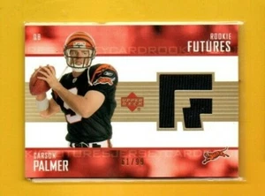 D13828 2003 Upper Deck Rookie Future Jerseys Gold Carson Palmer BK$50 #61/99 - Picture 1 of 1