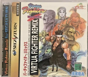 VIRTUA FIGHTER REMIX SEGA SATURN RETRO FIGHTING GAME TESTED WORKING - Picture 1 of 6