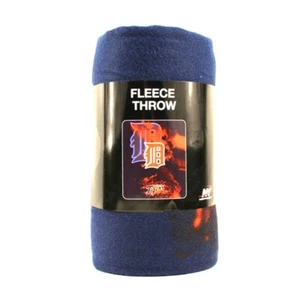 DETROIT TIGERS MLB BLANKET THROW 60X50 SOFT GHOST STYLE NWT LIGHTWEIGHT - Picture 1 of 1