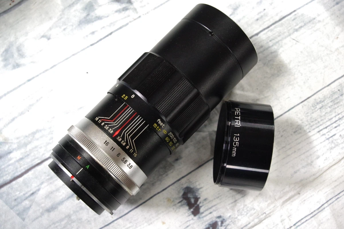 Petri 135mm Focal Camera Lenses for sale | eBay