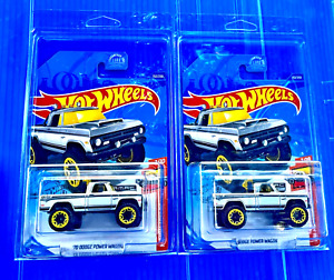 Hot Wheels Hot Trucks Zamac Edition '70 Dodge Power Wagon  2 car set Rare