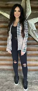 UPCYCLED BLEACH FLANNEL- S #3 - Picture 1 of 1