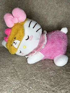 Peluche Sanrio Hello Kitty and Friends che dorme 18" rosa bianco peluche giocattolo - Foto 1 di 6