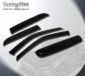 JDM Outside Mount Vent Window Visor Sunroof 5pc BMW X3 2003-2010 4 Door 3.0i - Picture 1 of 4