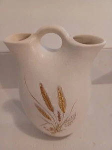 Native American Wedding Vase 8" Signed Wheat Pattern - Picture 1 of 4