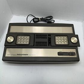 Vintage Mattel Intellivision Game Console Model 2609 UNTESTED For Parts Read