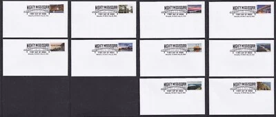 US 5698a-5698j Mighty Mississippi (set of 10) BWP FDC 2022 - Image 1 of 4