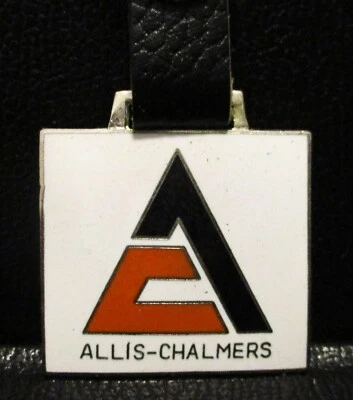 Reloj Bolsillo Allis Chalmers Milwaukee AC Triángulo Logo Marca Llavero Publicidad Foto 1 de 4