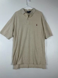 Polo Ralph Lauren Herren Hemd XLT Extra Large Tall Collard Pony Tan Oatmeal - Bild 1 von 6