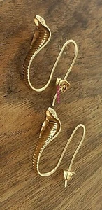 NEW EARRINGS ADORN STYLE EXCLUSIVE ORIGINA FASHION ANTIALLERGIC ROSE GOLD PLATED - Picture 1 of 2