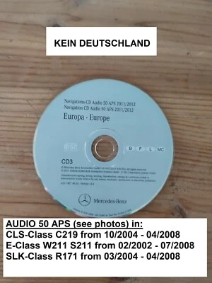 CD Navigation Mercedes AUDIO 50 APS NTG1 FRANKREICH BELGIEN LUXEMBURG 2011/2012 - Bild 1 von 2