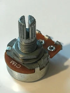 GOOD QUALITY ALPHA MINI 17MM 1M ANTI LOG SOLDER LUG POTENTIOMETER C1M fd5e63 - Picture 1 of 3