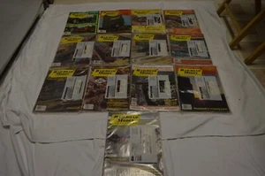 13 VINTAGE MODEL RAILROAD TRAIN MAGAZINE 1981 1982 11 SEALED NEVER OPENED - Picture 1 of 8