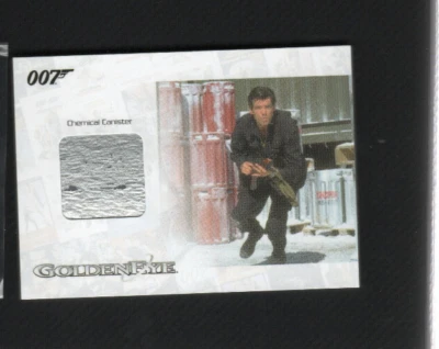 James Bond Archives 2014 Prop Relic JBR32 Chemical Canister GoldenEye #113/375 - Image 1 of 4