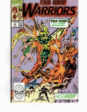 The New Warriors #5 - The Man Who Stole Tomorrow!