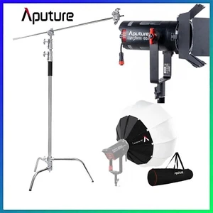 Aputure LS 60d LED Video Light 60W 5600k Daylight + Lantern 90cm + C Stand Bag - Picture 1 of 12