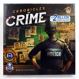 2018 Lucky Duck Games Chronicles of Crime Board Game Complete sealed new - Picture 1 of 8