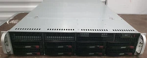 Supermicro SuperStorage CSE-825 2X E5-2650LV2 10 CORE 128GB 8x LFF X9DRi-F - Afbeelding 1 van 2
