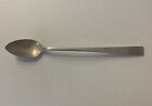 National Silver Co Silverplate Calvalcade Basket Weave Long Iced Tea Spoon 1946