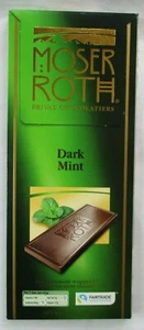 MOSER ROTH PREMIUM CHOCOLATE DARK MINT 5-BAR 4.4-OZ PACK - Picture 1 of 2