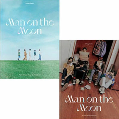 N.FLYING [MAN ON THE MOON] 1st Album CD+Photo Book+4ea Card+Folded Poster - Image 1 of 4