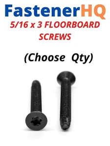 5/16-18X3 TRAILER FLOORBOARD SCREWS T40 - Picture 1 of 4
