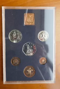 1976 UK 6 coin cased Proof set - Picture 1 of 3